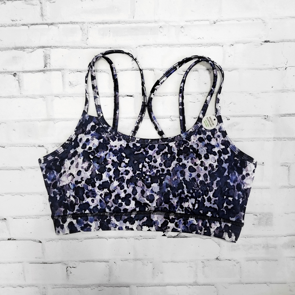 GAIAM Women's Strappy Wireless Sports Bra Low Impact Small